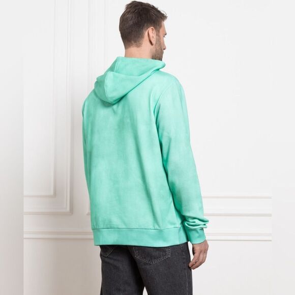 Balmain Desert Logo Printed Drawstring Hoodie size M - Picture 4 of 13